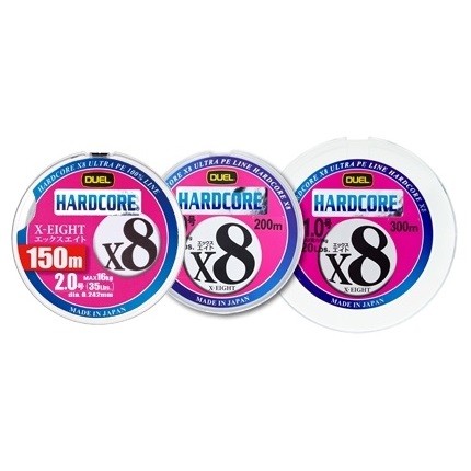 Плетеный Шнур Duel PE Hardcore X8 200m Silver