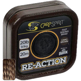 Поводок карповый Sufix Carp Spirit Reaction Braid Camo Green 20м 25lb/11.4кг (зеленый камуфляж) Поводок карповый Sufix Carp Spirit Reaction Braid Camo Green 20м 25lb/11.4кг (зеленый камуфляж)