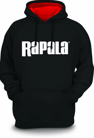 Толстовка Rapala Sweatshirt черная  Толстовка Rapala Sweatshirt черная