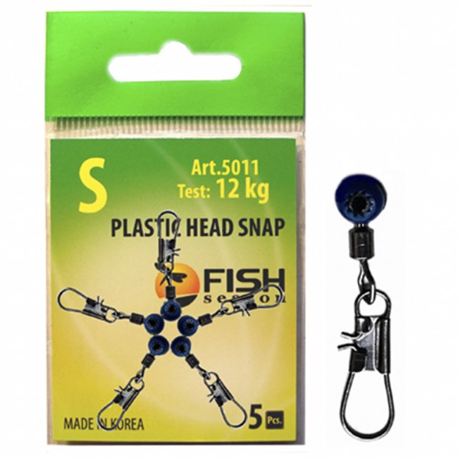 Застежка Fish Season с вертлюжком ПЛАСТИК Застежка Fish Season с вертлюжком ПЛАСТИК