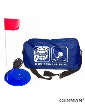 Жерлицы неоснащенные 10 шт / Большая синяя сумка