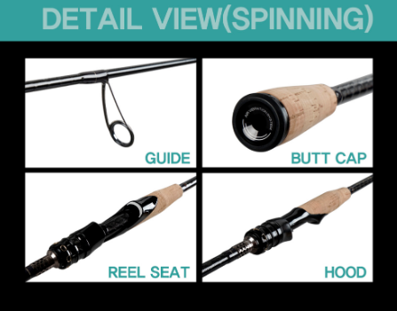 Спиннинг JS Company Bixod N B3 2022 S682L-X 7:3 1,75-10,5 г 2,02 м  Тубус