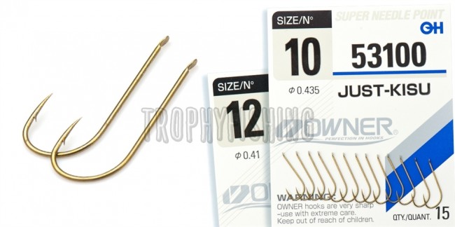 Крючок OWNER C'ultiva 53100 Just-Kisu (размер №10  в упаковке 10шт) Крючок OWNER C'ultiva 53100 Just-Kisu (размер №10  в упаковке 10шт)