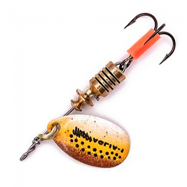 Блесна вращ. Mepps AGLIA FLUO, Micropigments Trout, 0, Brown Блесна вращ. Mepps AGLIA FLUO, Micropigments Trout, 0, Brown