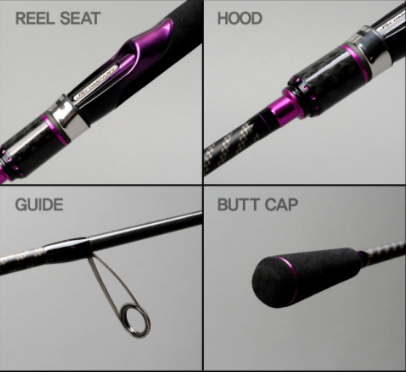 Спиннинг JS Company Nixx Pop Eging ver.2 S862ML-M 2,585 м 5-30 г 