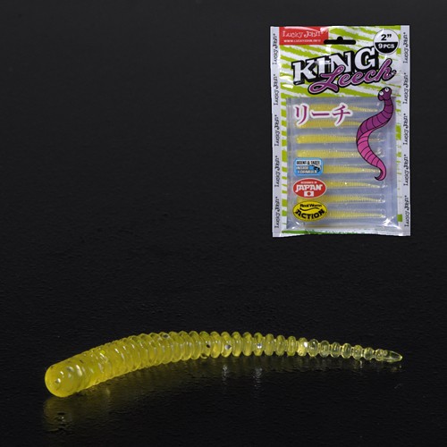 Слаги съедобные Lucky John Pro Series KING LEECH 2