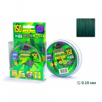 Плетенка German "SPIDER GREEN x4" 150 м Плетенка German "SPIDER GREEN x4" 150 м
