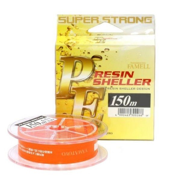 Шнур Yamatoyo PE Resin Sheller Orange 150m