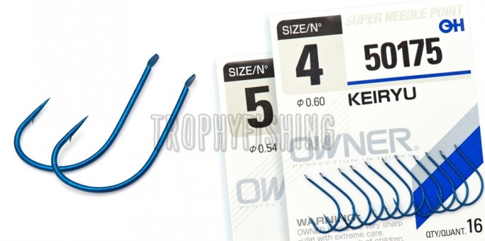 Крючок OWNER C'ultiva 50175 Keiryu (размер №05 в упаковке 14шт)