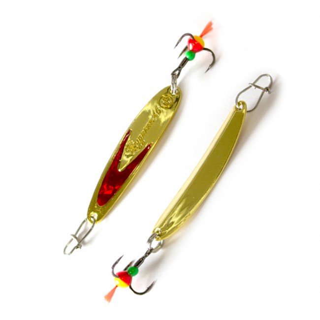  Блесна вертикальная Ecopro Судачья красн.флекс, 60мм