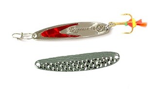  Блесна вертикальная Ecopro Судачья красн.флекс, 60мм