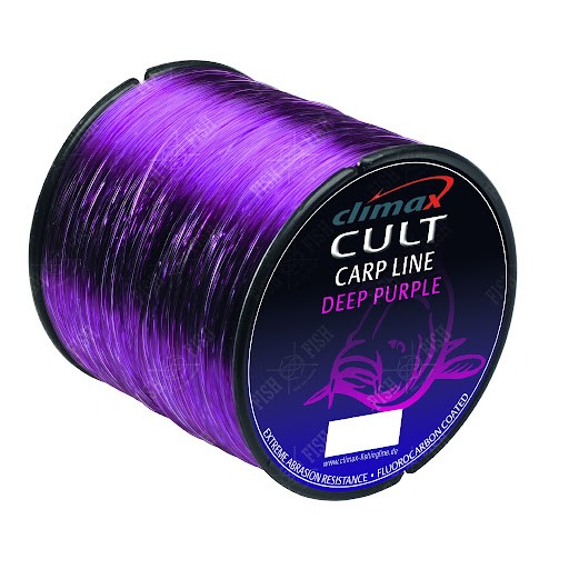 Леска Climax Cult Carp Line Deep Purple 1500m  Леска Climax Cult Carp Line Deep Purple 1500m