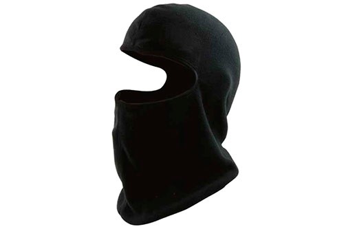 Балаклава флисовая черная