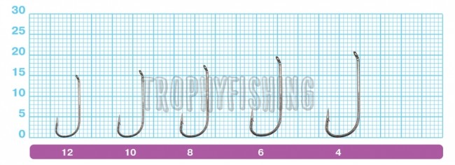 Крючок OWNER C'ultiva 56508 Tenkara Long-D (размер №06 в упаковке 8шт) Крючок OWNER C'ultiva 56508 Tenkara Long-D (размер №06 в упаковке 8шт)