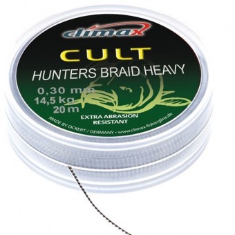 Поводковый материал Climax Cult Heavy Hunters Braid Silt 20m Поводковый материал Climax Cult Heavy Hunters Braid Silt 20m