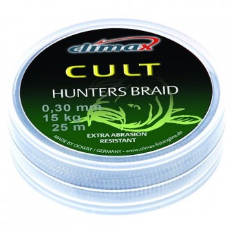 Поводковый материал Climax Cult Hunter's Braid Camou  20m  Поводковый материал Climax Cult Hunter's Braid Camou  20m