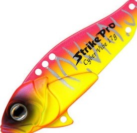Блесна-Цикада Strike Pro Cyber Vibe 65мм.  Блесна-Цикада Strike Pro Cyber Vibe 65мм.