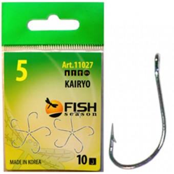 Крючок Fish Season Kairyo Han-Sure-Ring Крючок Fish Season Kairyo Han-Sure-Ring