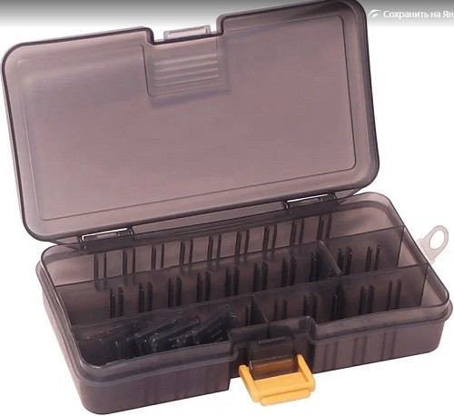   Коробка Kosadaka TB-S34B-SMK, 16*9*3см, дымчатая