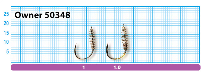 Крючок OWNER C'ultiva 50348 Spring Chinu Крючок OWNER C'ultiva 50348 Spring Chinu