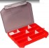 Коробка Kosadaka TB-S39-OR, 21*14.5*2.5см , оранжевая