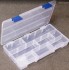 Коробка Kosadaka TB-S08-CL, 22*11*2.5см , прозрачная
