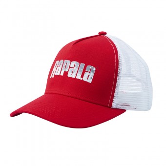 Кепка Rapala c сеткой Splash logo (красная) Кепка Rapala c сеткой Splash logo (красная)