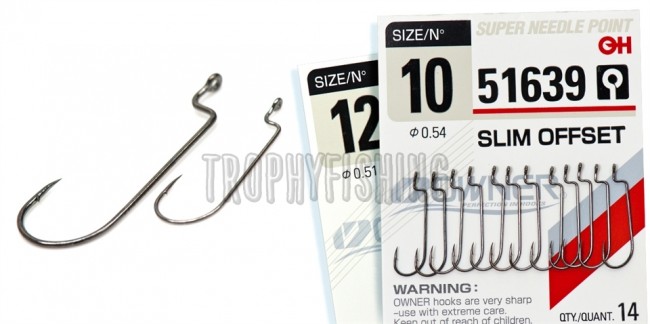 Крючок OWNER C'ultiva 51639 Slim Offset