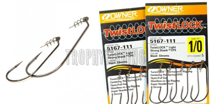 Крючок OWNER C'ultiva 5167 TwistLock Light