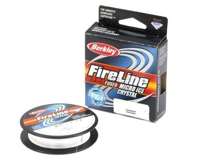 Плетеный шнур Berkley Fireline Fused Micro Ice 46м, Crystal