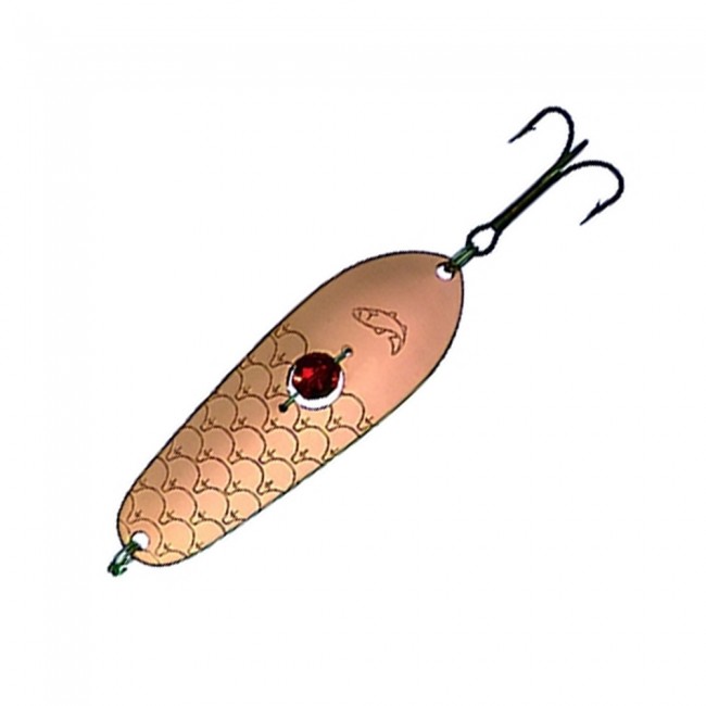 Блесна колеблющаяся Kuusamo Rasanen 70/20 с камнем