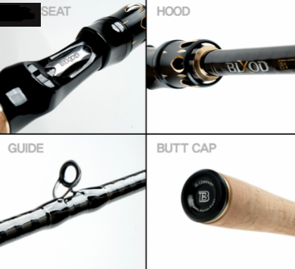 Спиннинг кастинговый JS Company Bixod B1 BC652M-R ver.2021 3,5-21 г 8-16 lb 1,95 м  Тубус