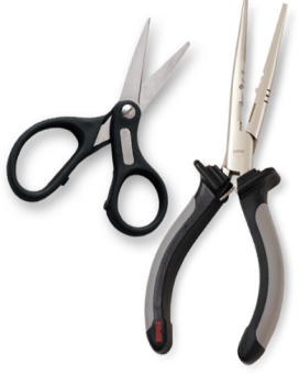 Комбо-набор Rapala  11 (плоскогубцы (16см.); ножницы; чехол) Комбо-набор Rapala  11 (плоскогубцы (16см.); ножницы; чехол)
