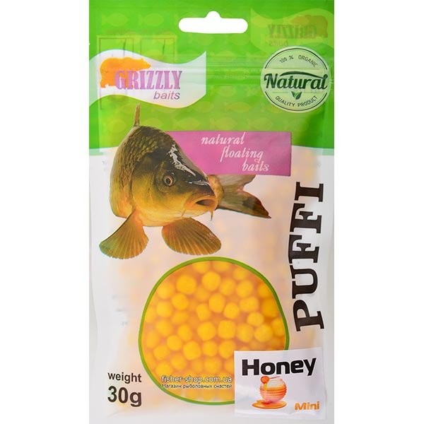Воздушное тесто Grizzly Baits Puffi  (размер мини) Воздушное тесто Grizzly Baits Puffi  (размер мини)
