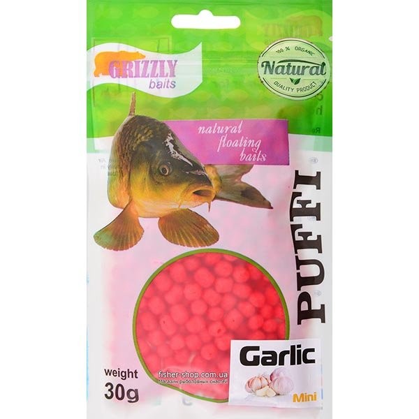 Воздушное тесто Grizzly Baits Puffi  (размер мини) Воздушное тесто Grizzly Baits Puffi  (размер мини)