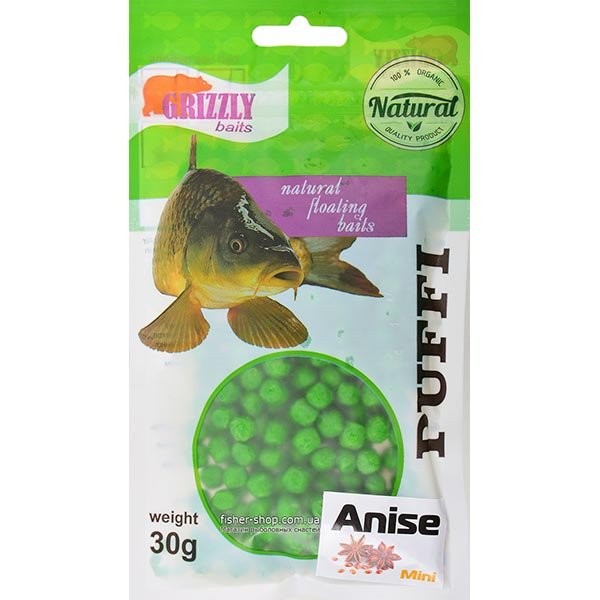 Воздушное тесто Grizzly Baits Puffi  (размер мини) Воздушное тесто Grizzly Baits Puffi  (размер мини)