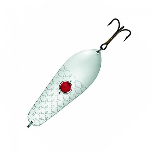 Блесна колеблющаяся Kuusamo Rasanen 90/28 с камнем Блесна колеблющаяся Kuusamo Rasanen 90/28 с камнем