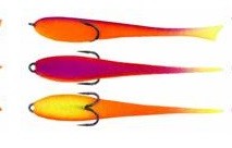 Рыбка поролоновая Grifon Сlassic с поджатым двойником (8см- 3шт)